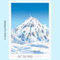 Affiche Pic du Midi de Bigorre Hiver | Imparfaite 50x70 cm