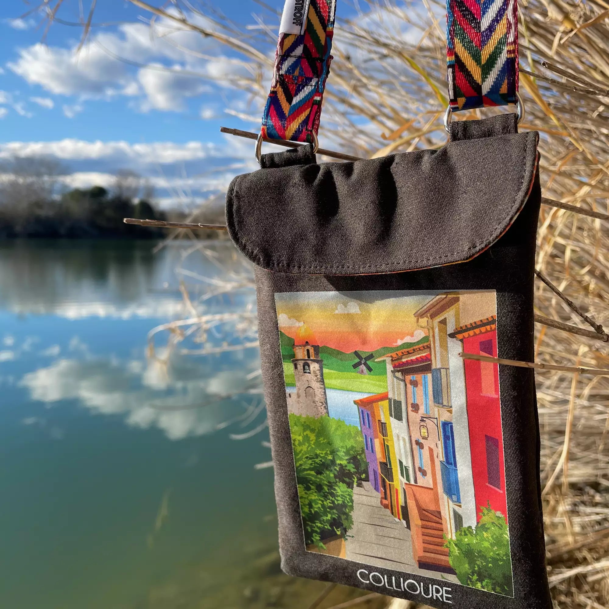 Pochette bandoulière Collioure
