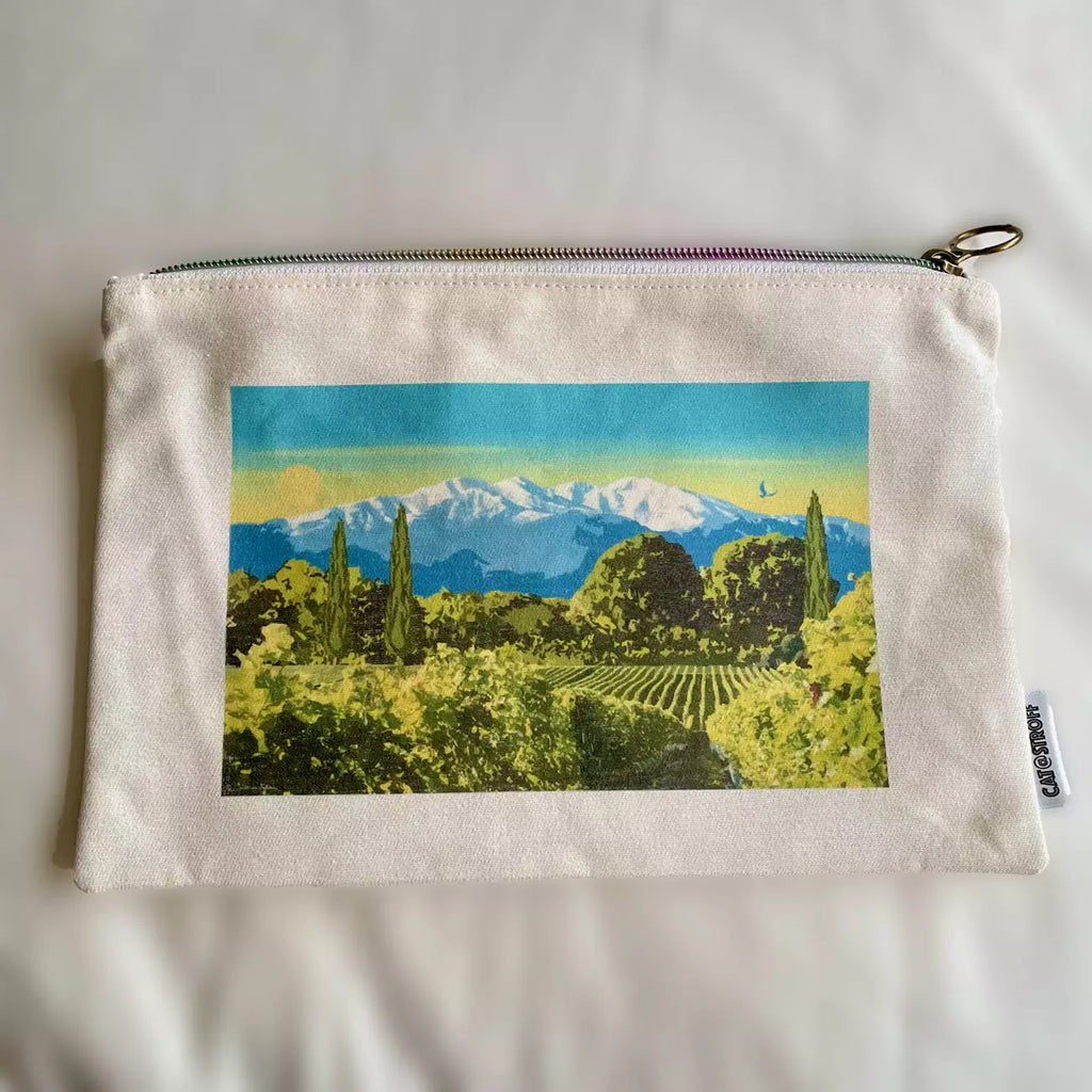 Pochette en tissu Canigou