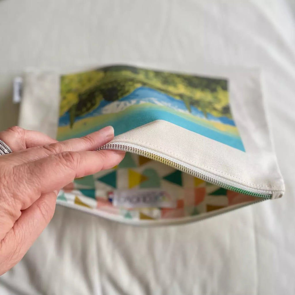 Pochette en tissu Canigou