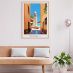 Affiche Collioure Clocher