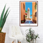 Affiche Collioure Clocher