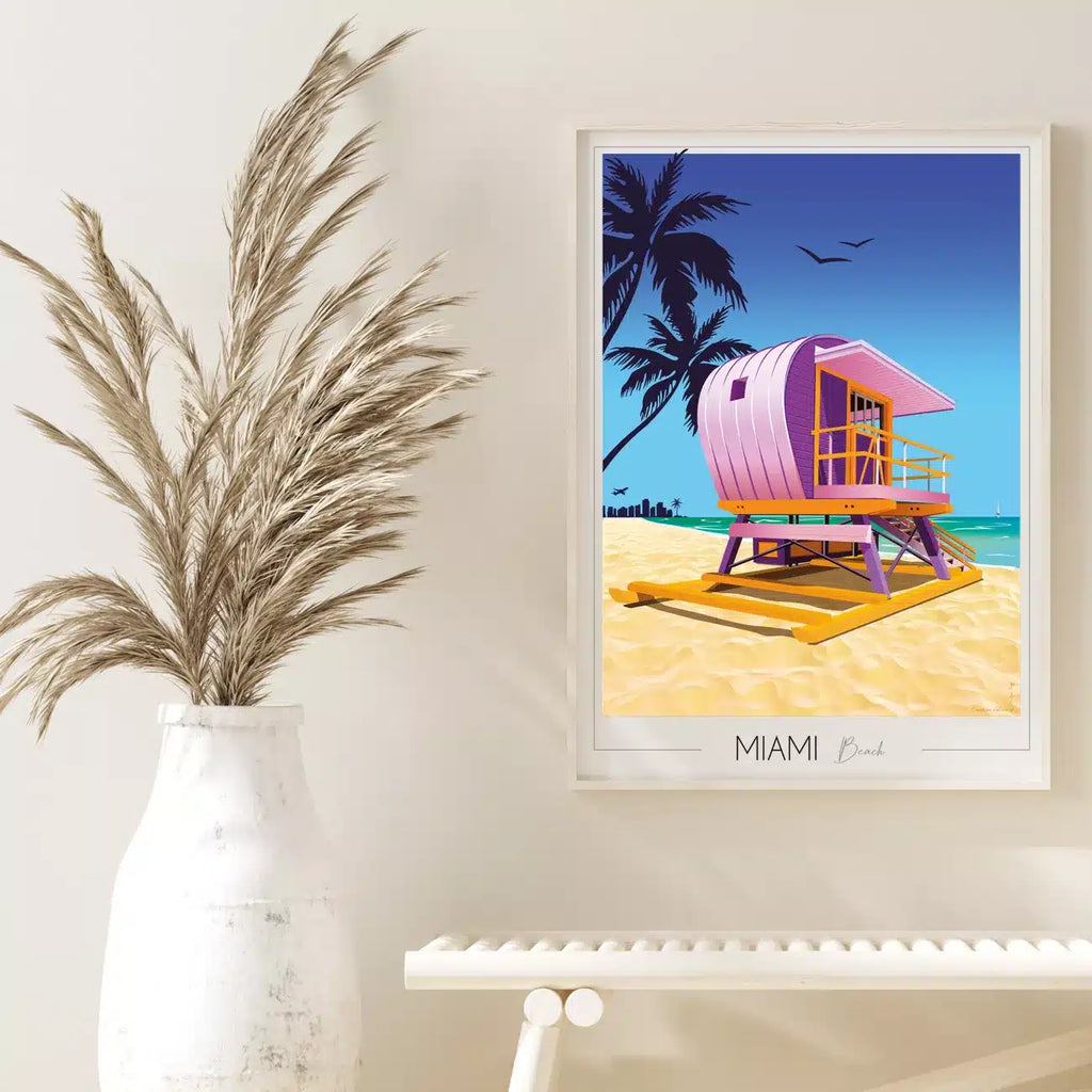 Affiche Miami Beach