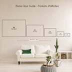 Formats d'affiches du A4 au B0