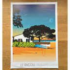 Affiche Le Racou - Argelès sur Mer | Imparfaite 30x42 cm