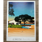 Affiche Le Racou - Argelès sur Mer | Imparfaite 50x70 cm