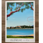 Affiche Villeneuve-de-la-Raho | Imparfaite 50x70 cm
