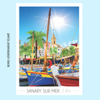 Affiche Sanary-sur-Mer | Imparfaite 30x42 cm