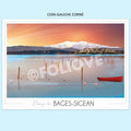 Affiche Étang de Bages Sigean | Imparfaite 50x70 cm