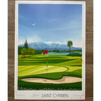 Affiche Golf de Saint-Cyprien | Imparfaite 50x70 cm