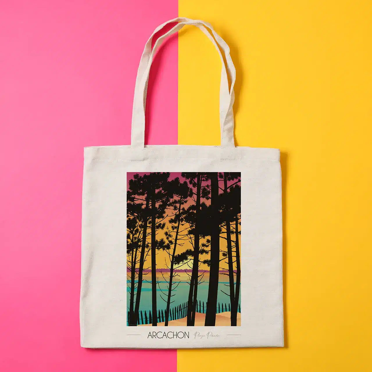 Tote Bag Plage Pereire - Arcachon