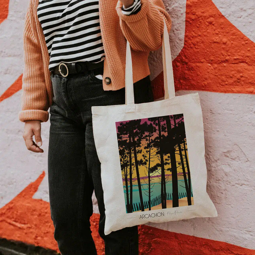 Tote Bag Plage Pereire - Arcachon