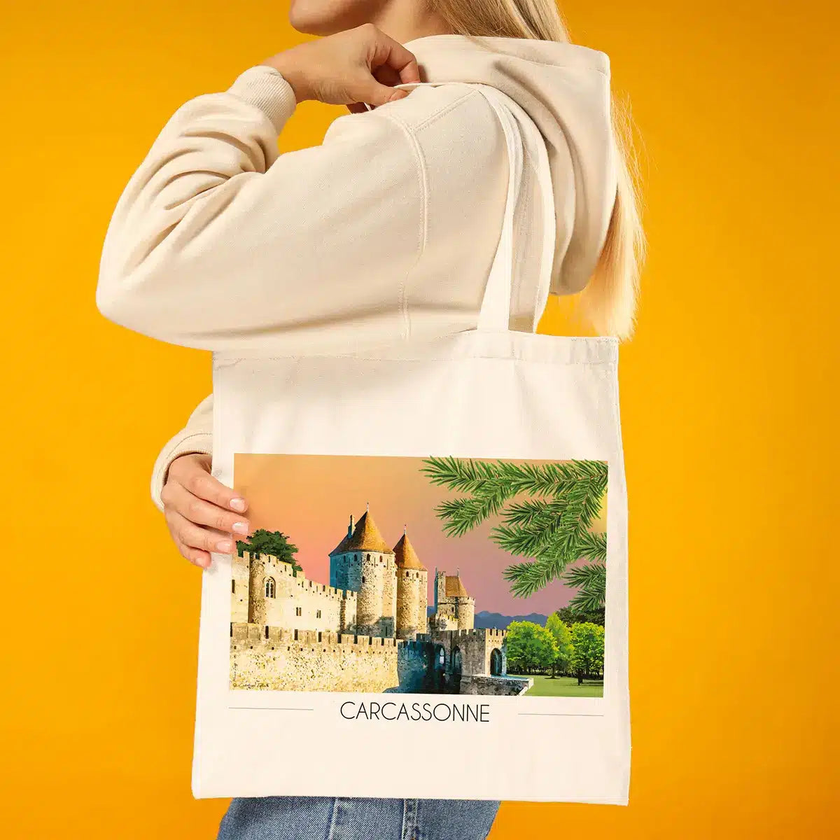 Tote Bag Carcassonne