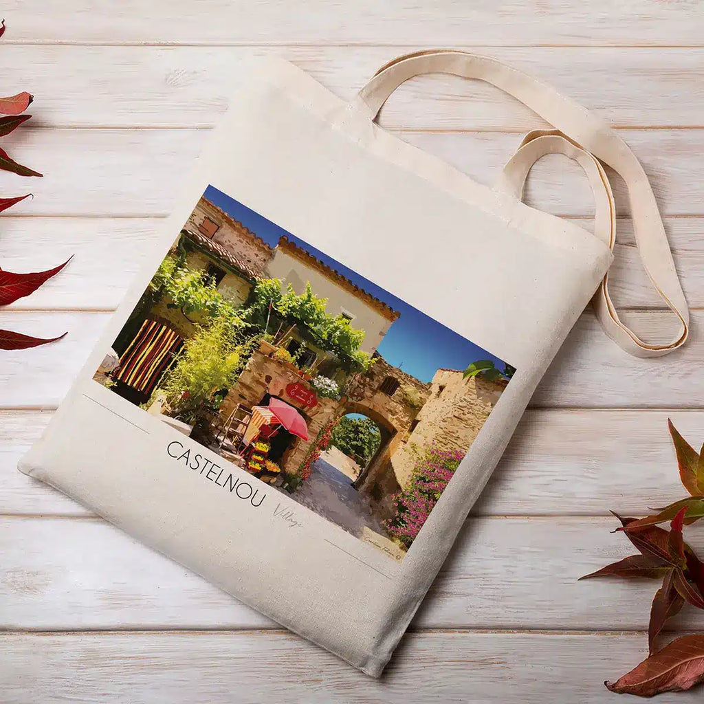 Tote Bag Castelnou Village