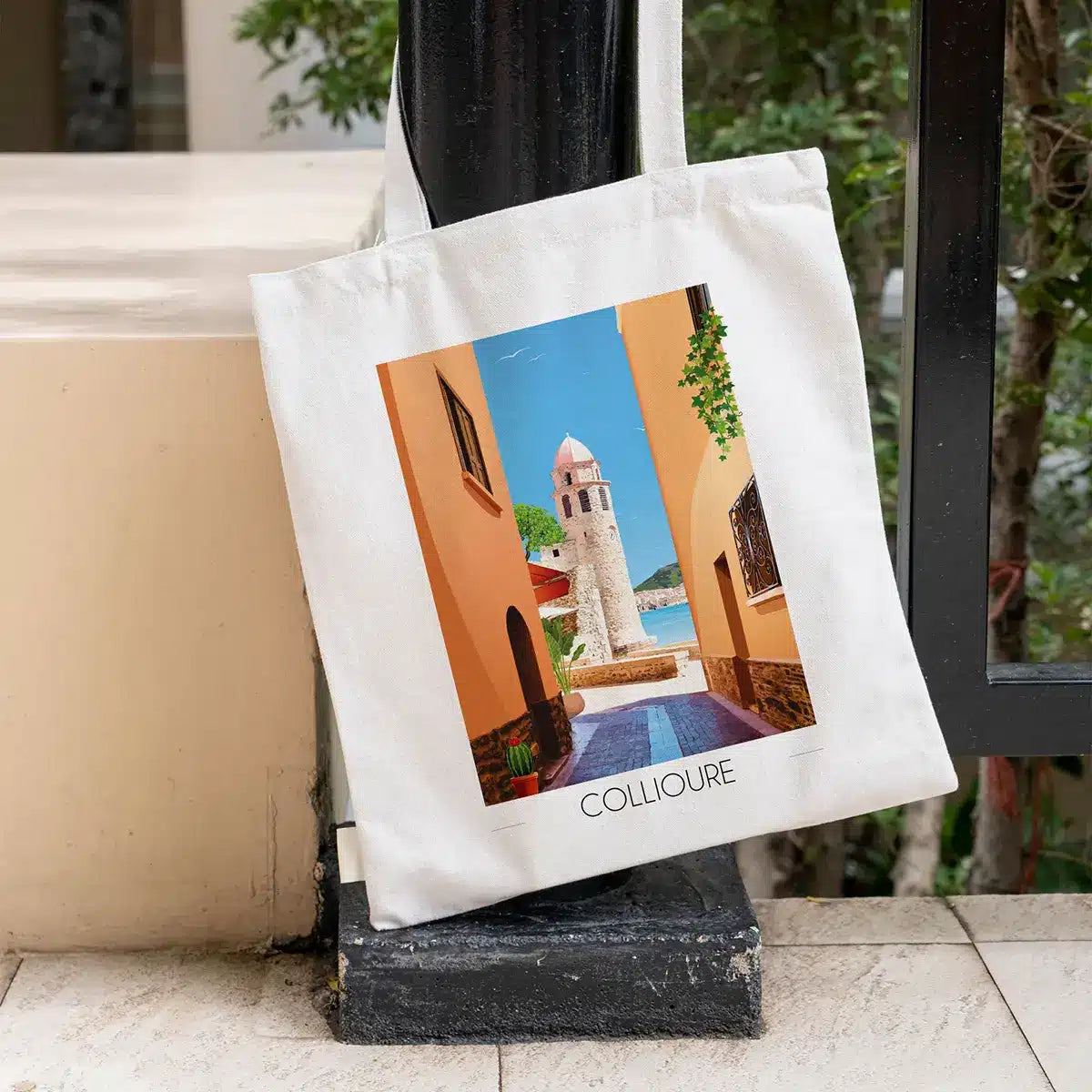 Tote Bag Collioure Clocher