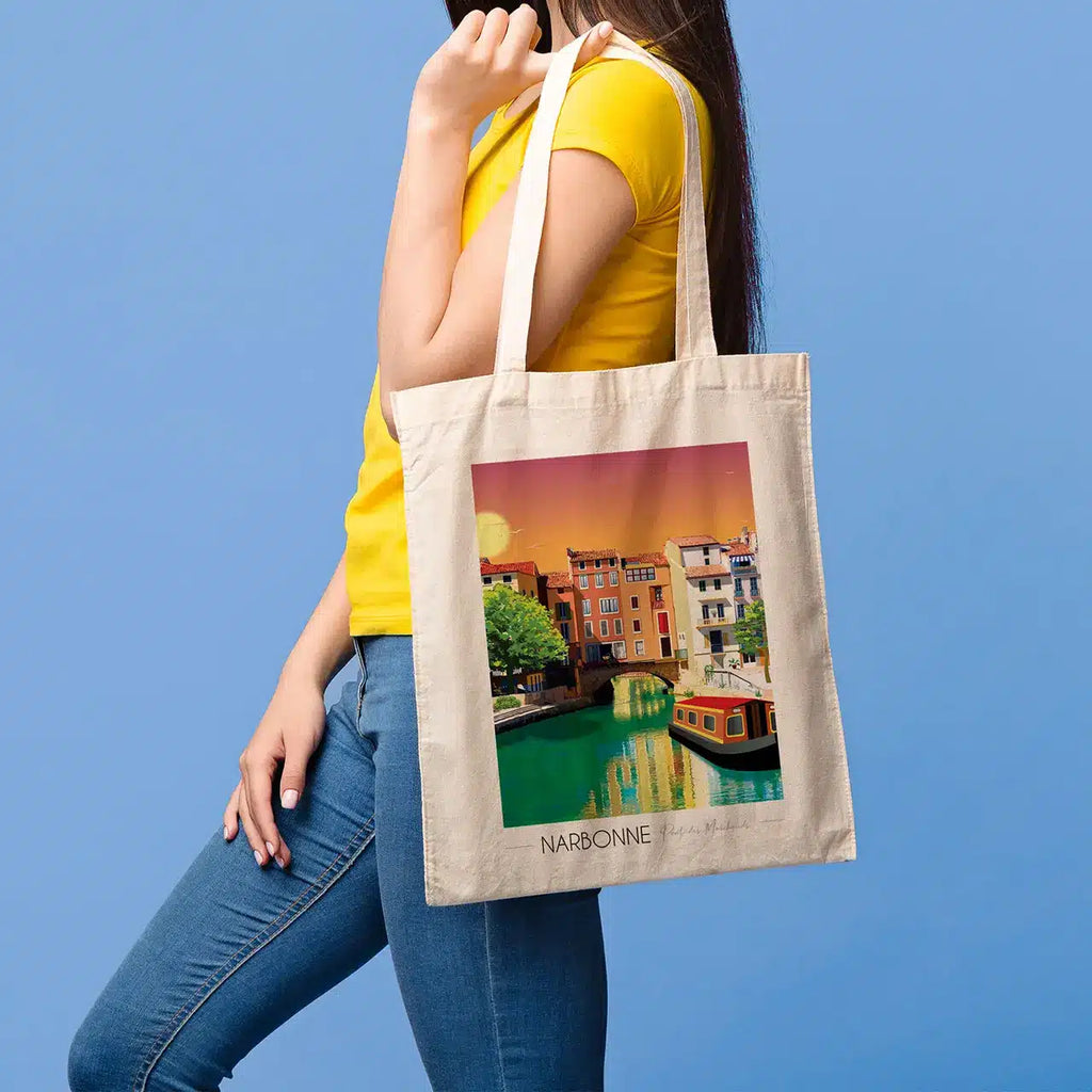 Tote Bag Narbonne Pont des Marchands