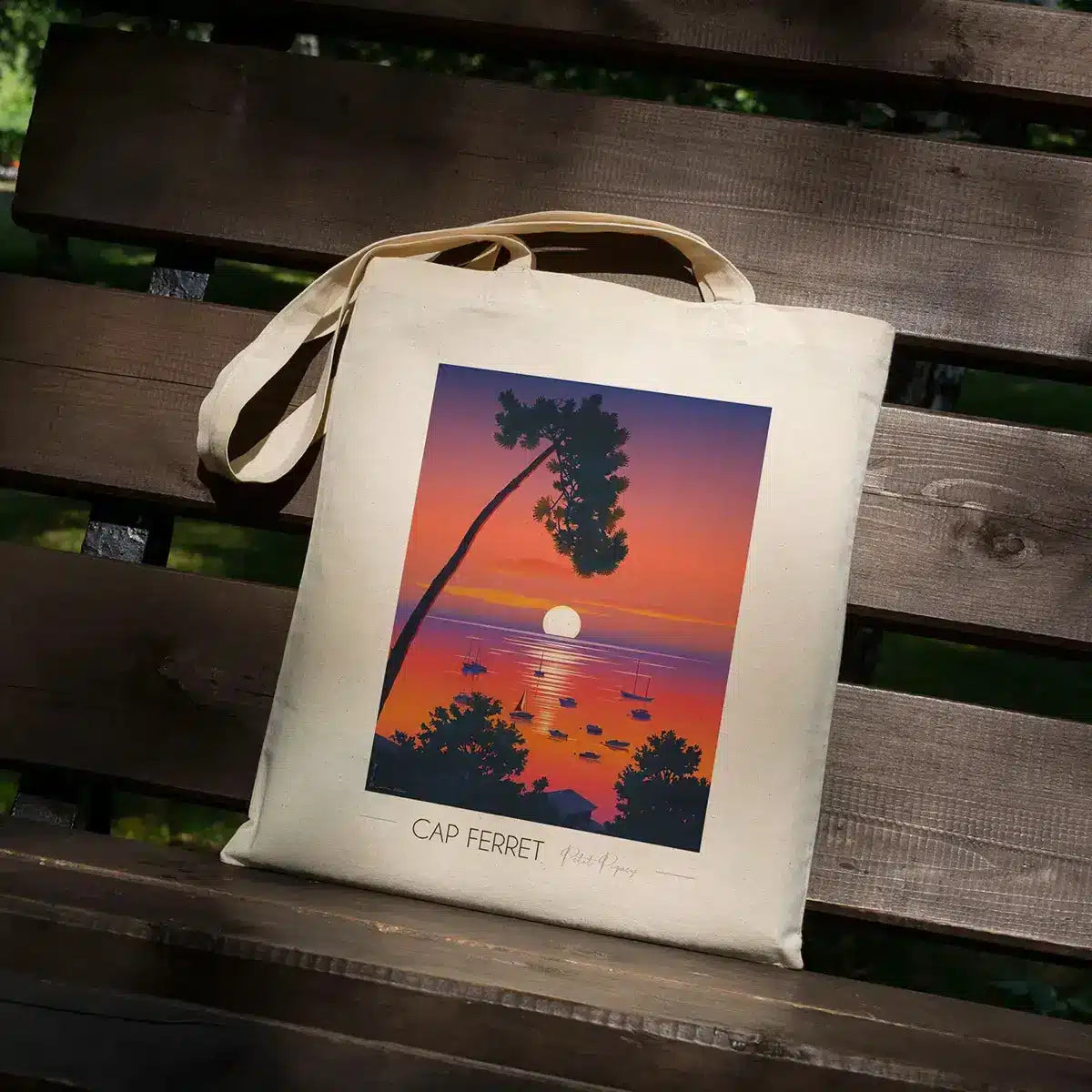 Tote Bag Cap Ferret Petit Piquey