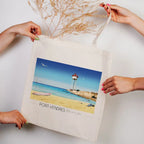 Tote Bag Port Vendres Phare de la jetée