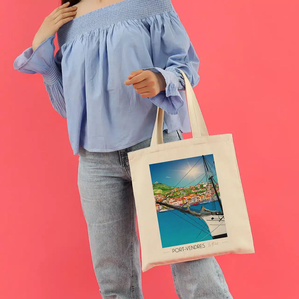 Tote Bag Port Vendres Port