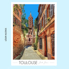 Affiche de Toulouse | Imparfaite 30x42 cm