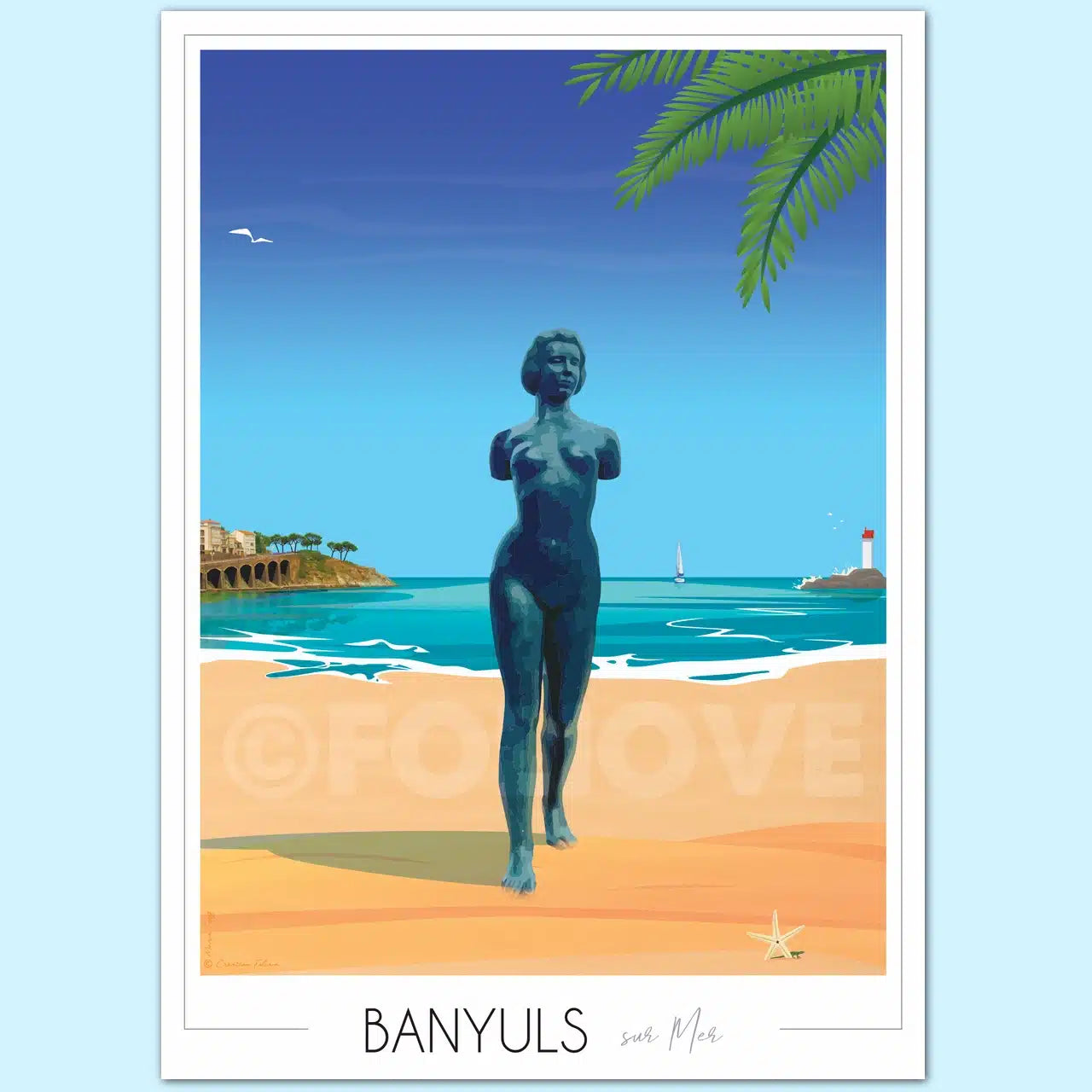 Affiche Banyuls sur Mer Maillol