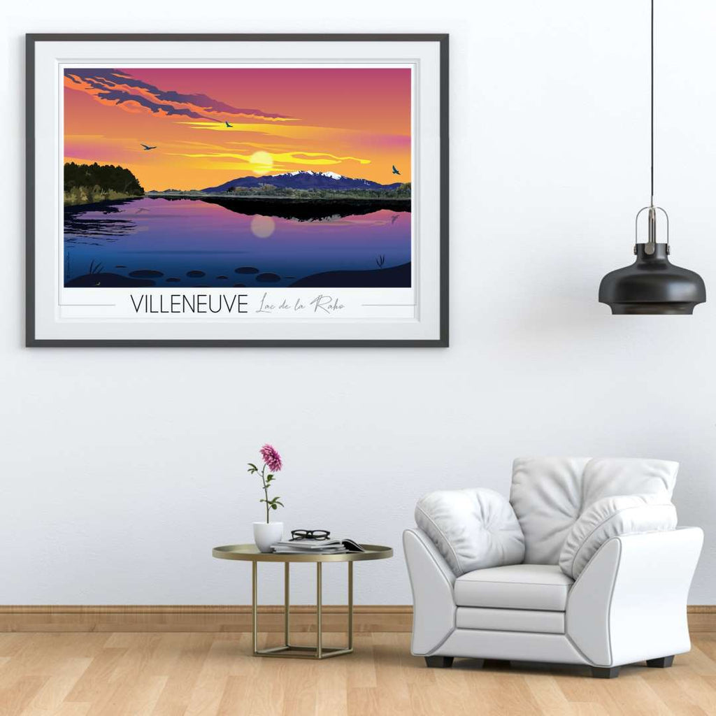 Affiche Villeneuve-de-la-Raho Lac