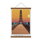 Affiche Port Leucate Ponton