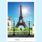 Affiche Paris Tour Eiffel