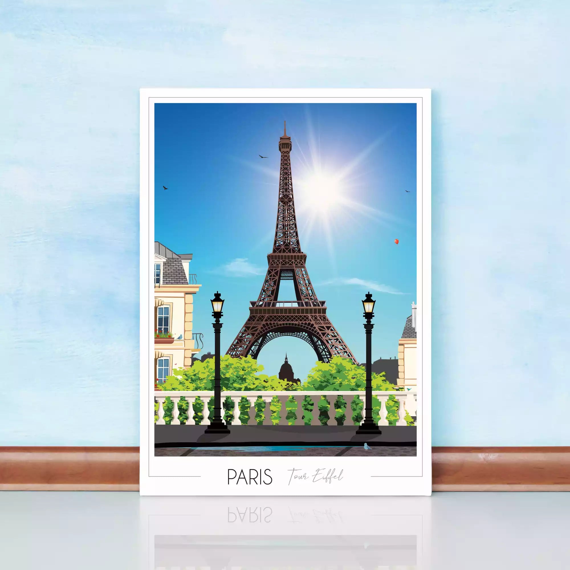 Affiche Paris Tour Eiffel