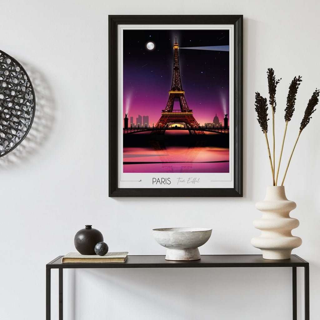 Affiche Paris Tour Eiffel