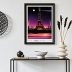 Affiche Paris Tour Eiffel