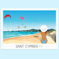 Affiche Saint Cyprien Plage