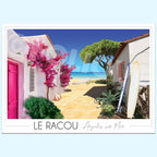 Affiche Plage du Racou - Argelès sur Mer