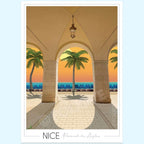 Affiche Nice - Promenade des anglais