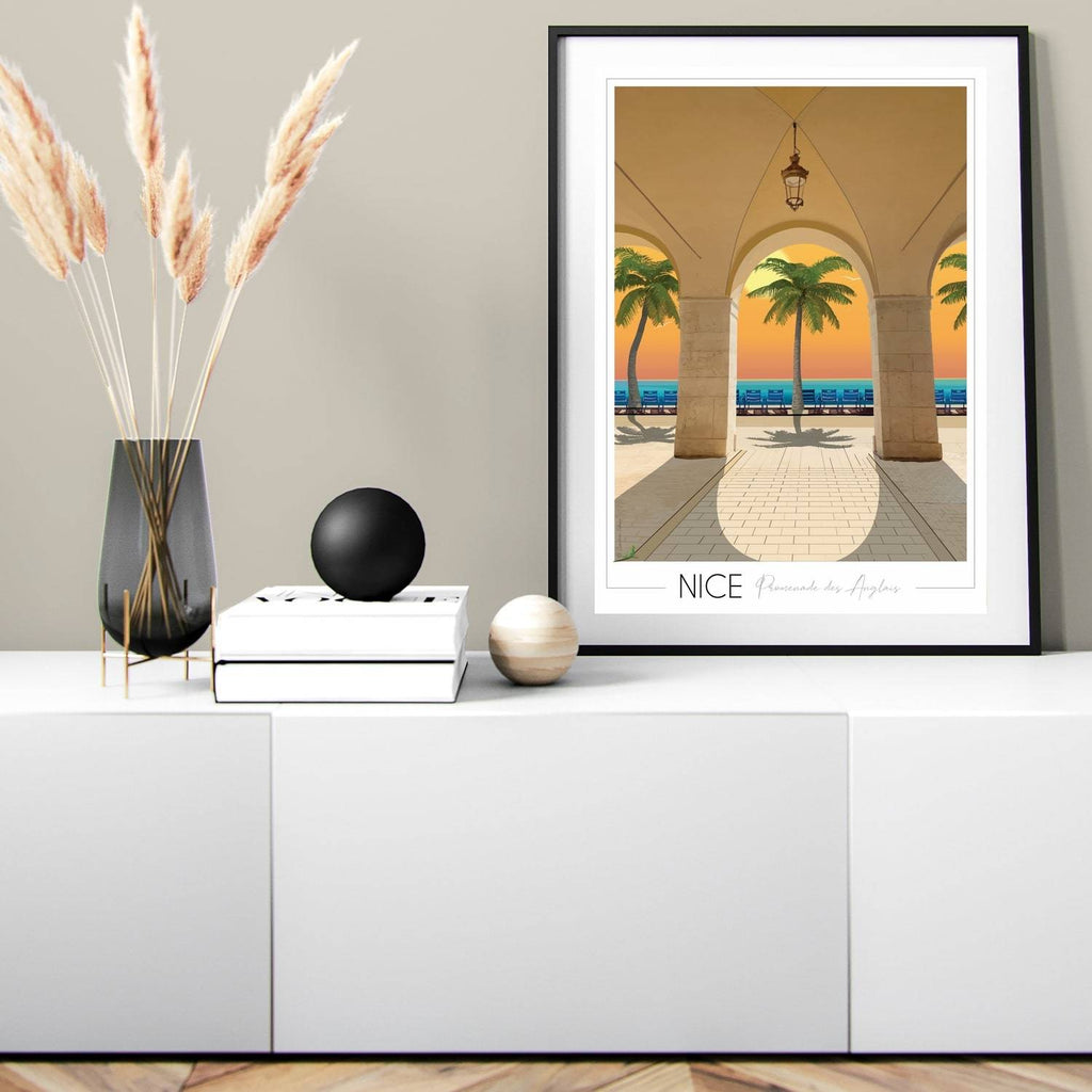 Affiche Nice - Promenade des anglais