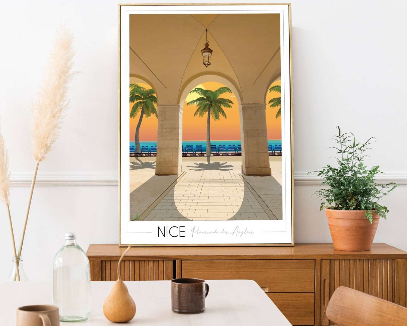 Affiche Nice - Promenade des anglais