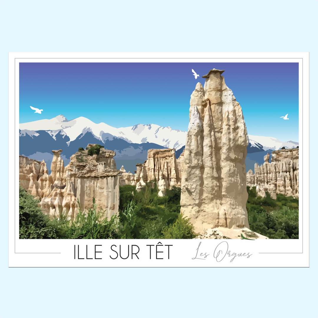 Affiche Orgues d'Ille sur Têt
