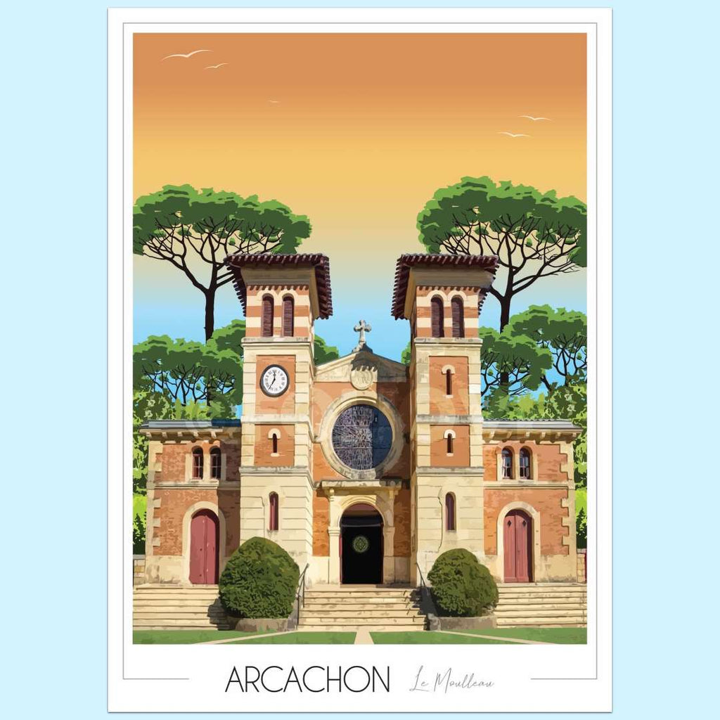 Affiche Le Moulleau - Arcachon