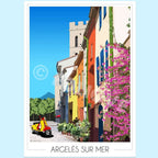 Affiche Argelès sur Mer village