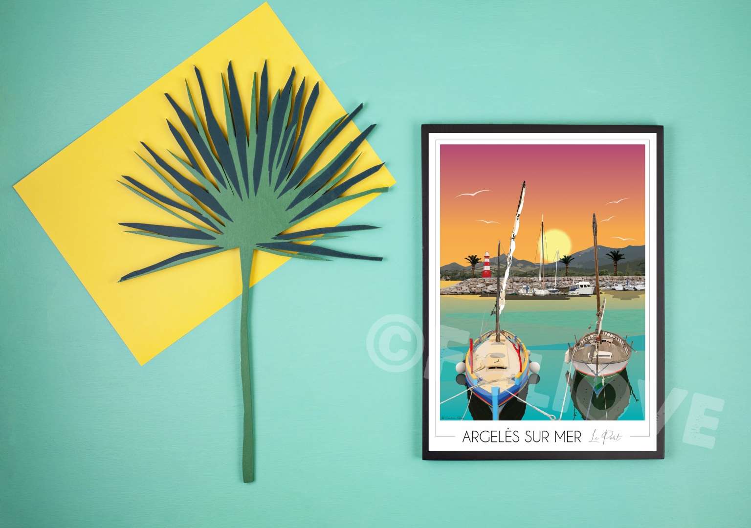 Affiche Argelès sur Mer Port