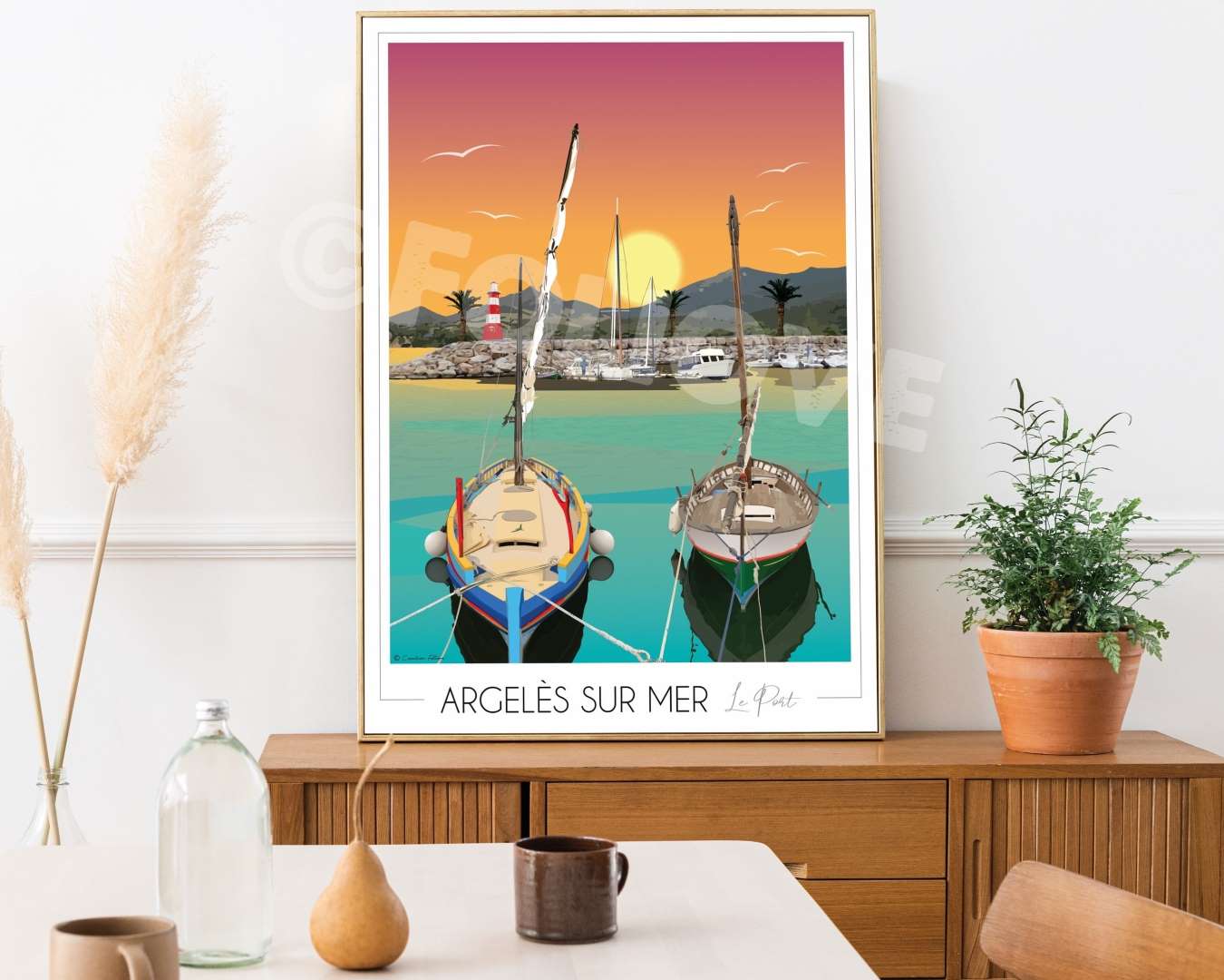 Affiche Argelès sur Mer Port