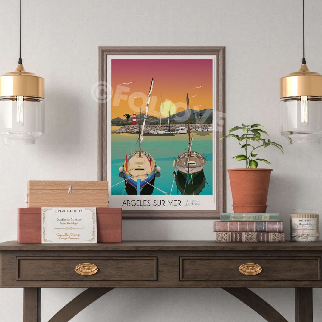 Affiche Argelès sur Mer Port