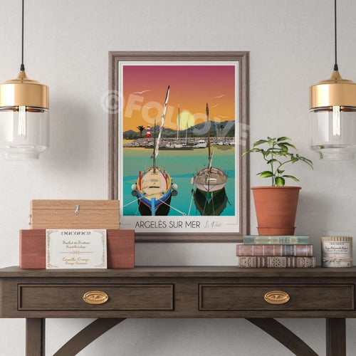 Affiche Argelès sur Mer Port