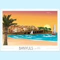 Affiche Banyuls sur Mer arcades