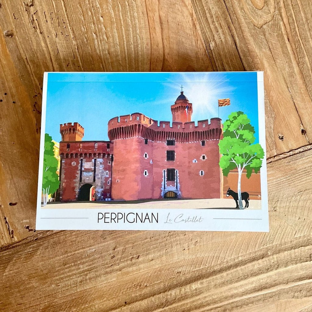 Bloc Notes Perpignan Castillet