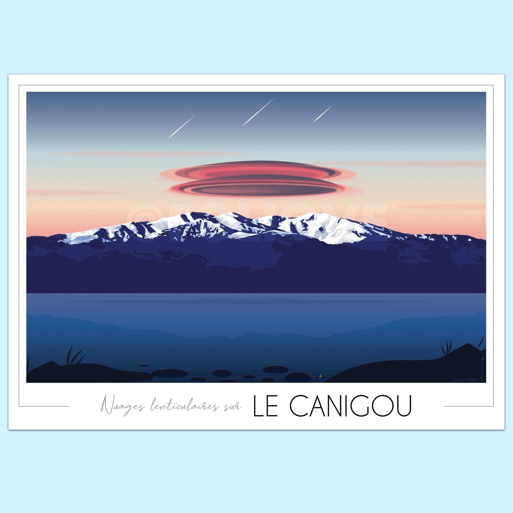 Affiche Le Canigou