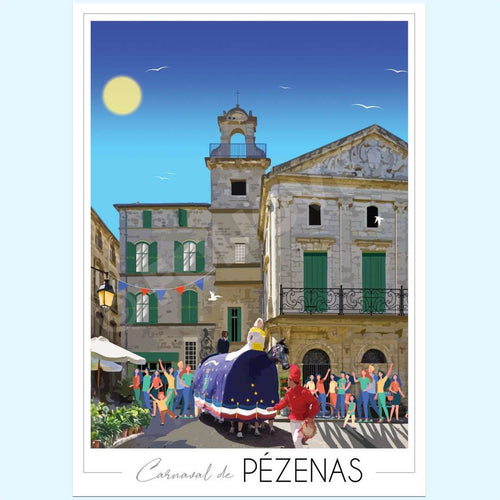 Affiche de Pézenas - Carnaval