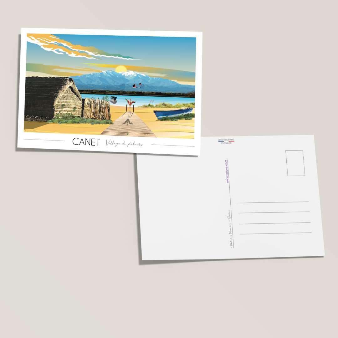 Carte postale Canet en Roussillon