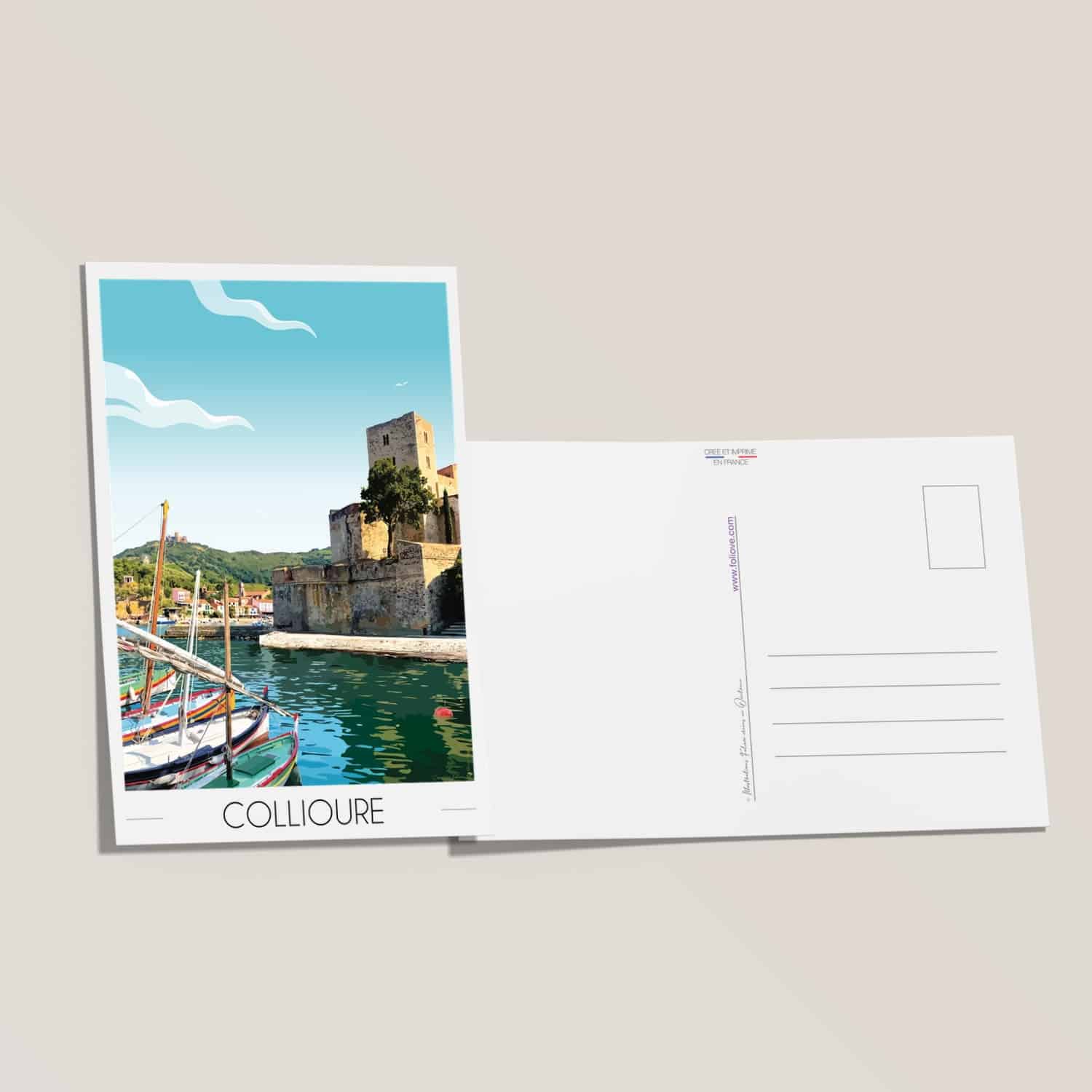 Carte postale Collioure Château Royal