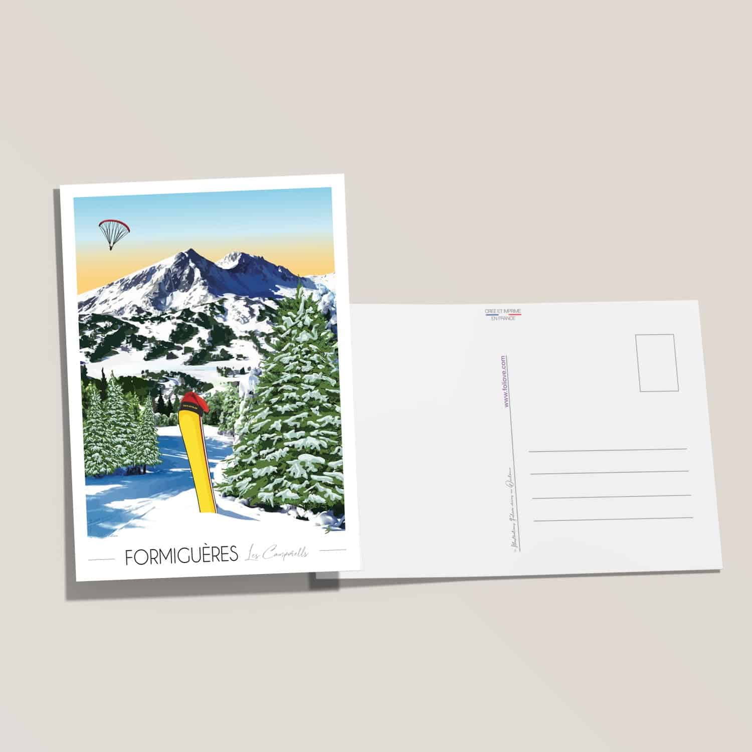 Carte postale Formiguères